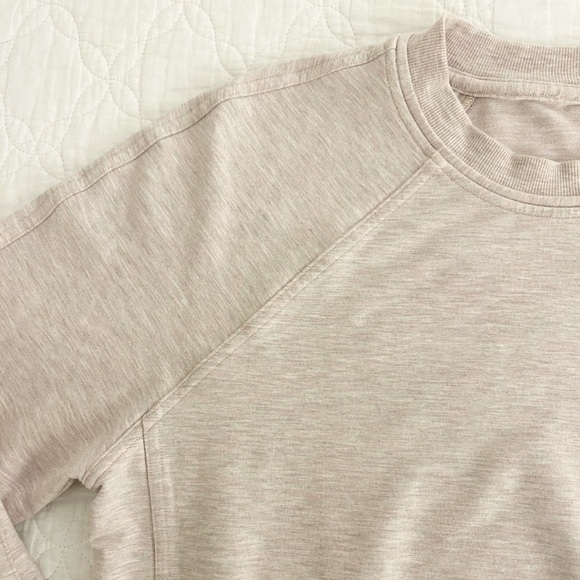 LULULEMON love crew pullover heather pink 8 - Picture 3 of 10